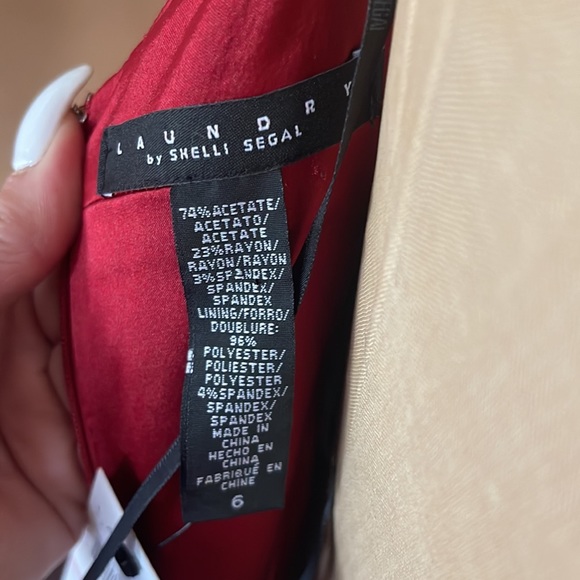 Laundry by Shelli Segal Lined Cocktail Dress NWT Size 6 - Picture 5 of 7